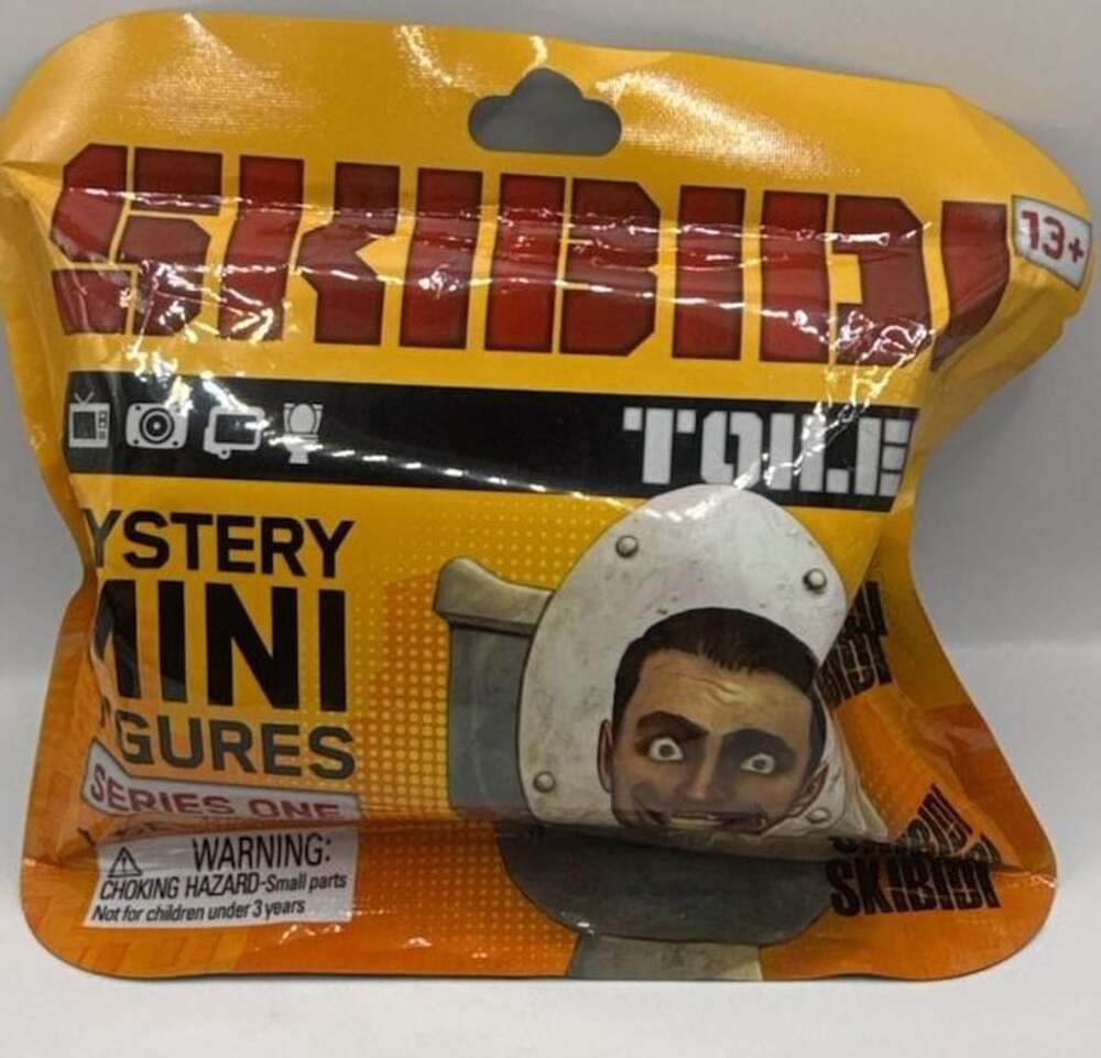 Bonkers Toy Co. Skibidi Toilet Mystery Mini Figures Series One Blind Bag